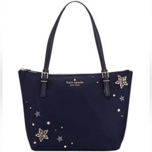 Kate Spade Embellished Nylon Tote
